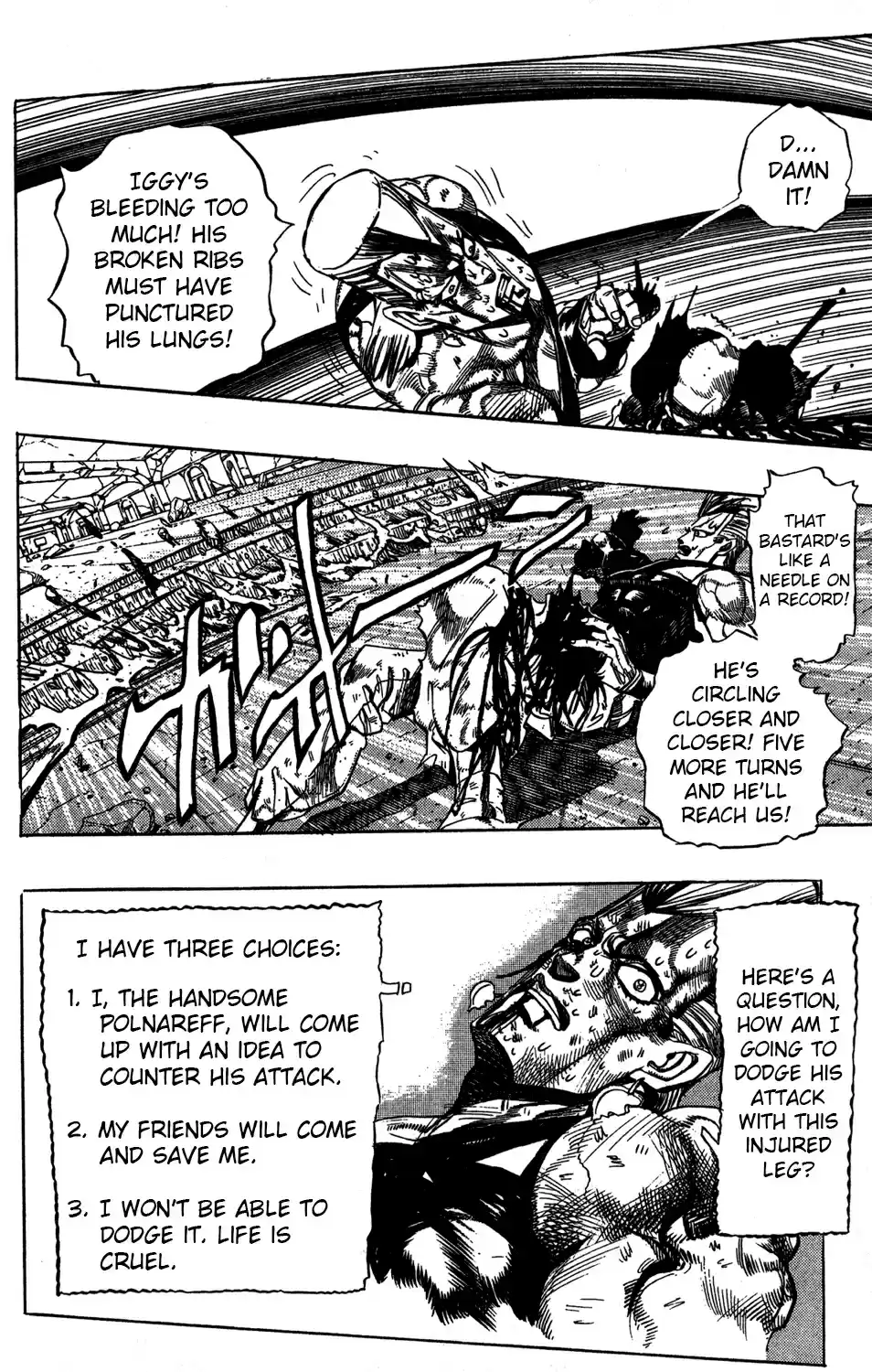 JoJo's Bizarre Adventure Part 3 Stardust Crusaders Vol. 14 Ch. 130