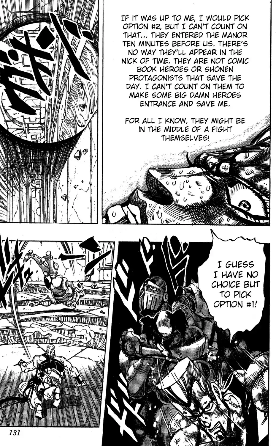 JoJo's Bizarre Adventure Part 3 Stardust Crusaders Vol. 14 Ch. 130
