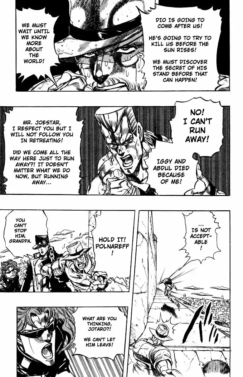 JoJo's Bizarre Adventure Part 3 Stardust Crusaders Vol. 15 Ch. 136