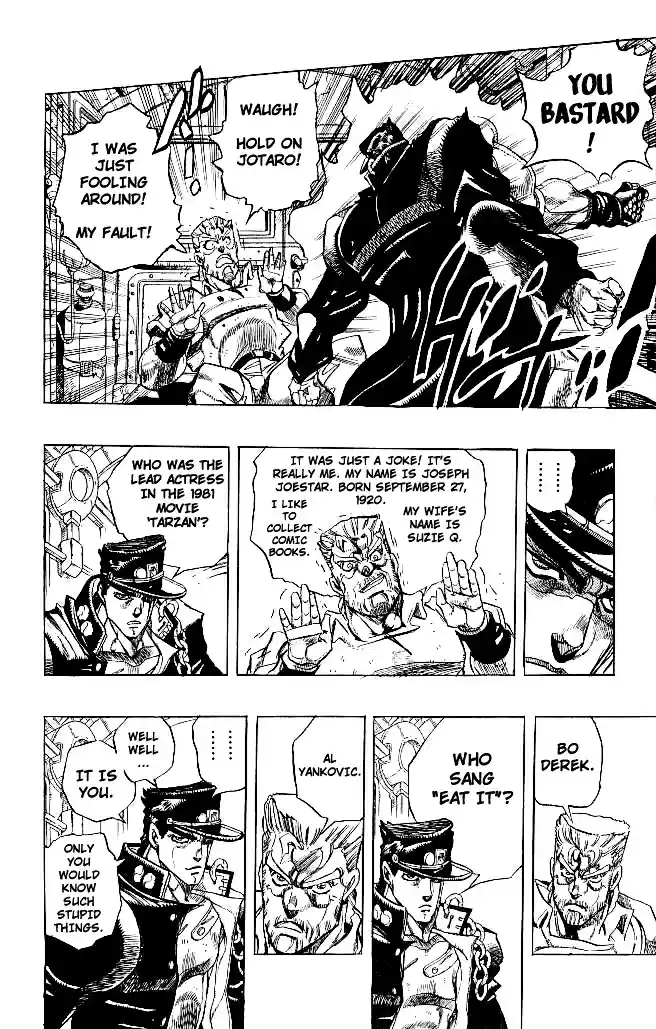 JoJo's Bizarre Adventure Part 3 Stardust Crusaders Vol. 16 Ch. 152