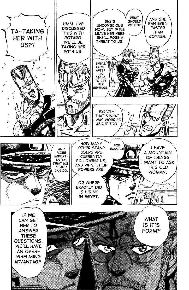 JoJo's Bizarre Adventure Part 3 Stardust Crusaders Vol. 5 Ch. 46