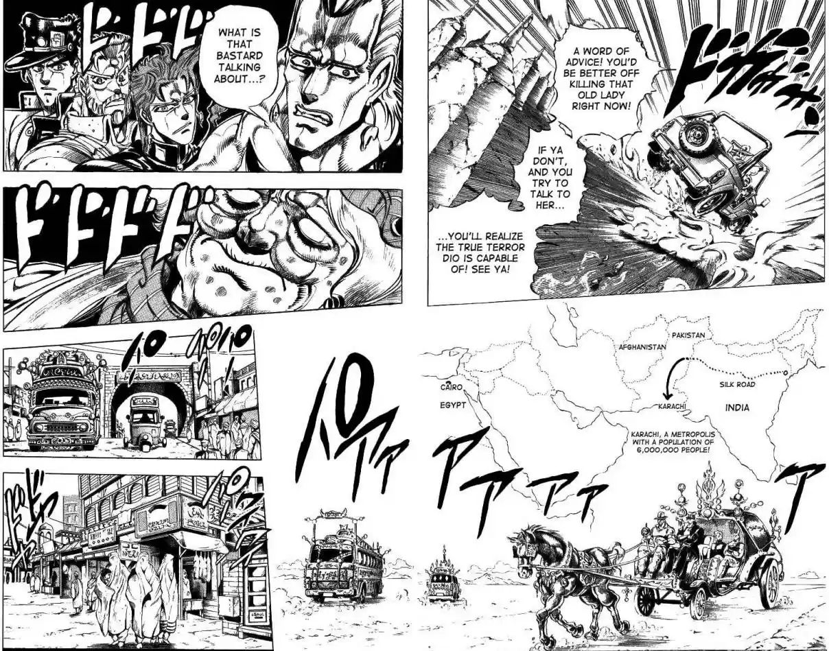 JoJo's Bizarre Adventure Part 3 Stardust Crusaders Vol. 5 Ch. 46