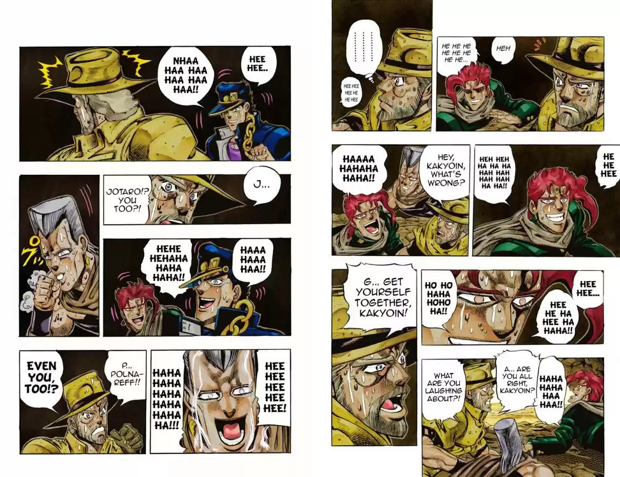 JoJo's Bizarre Adventure Part 3 Stardust Crusaders Vol. 6 Ch. 54 The Sun Part 2 (Official Color Scans)