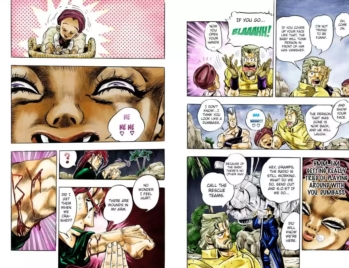 JoJo's Bizarre Adventure Part 3 Stardust Crusaders Vol. 6 Ch. 57 Death 13 Part 3 (Official Color Scans)