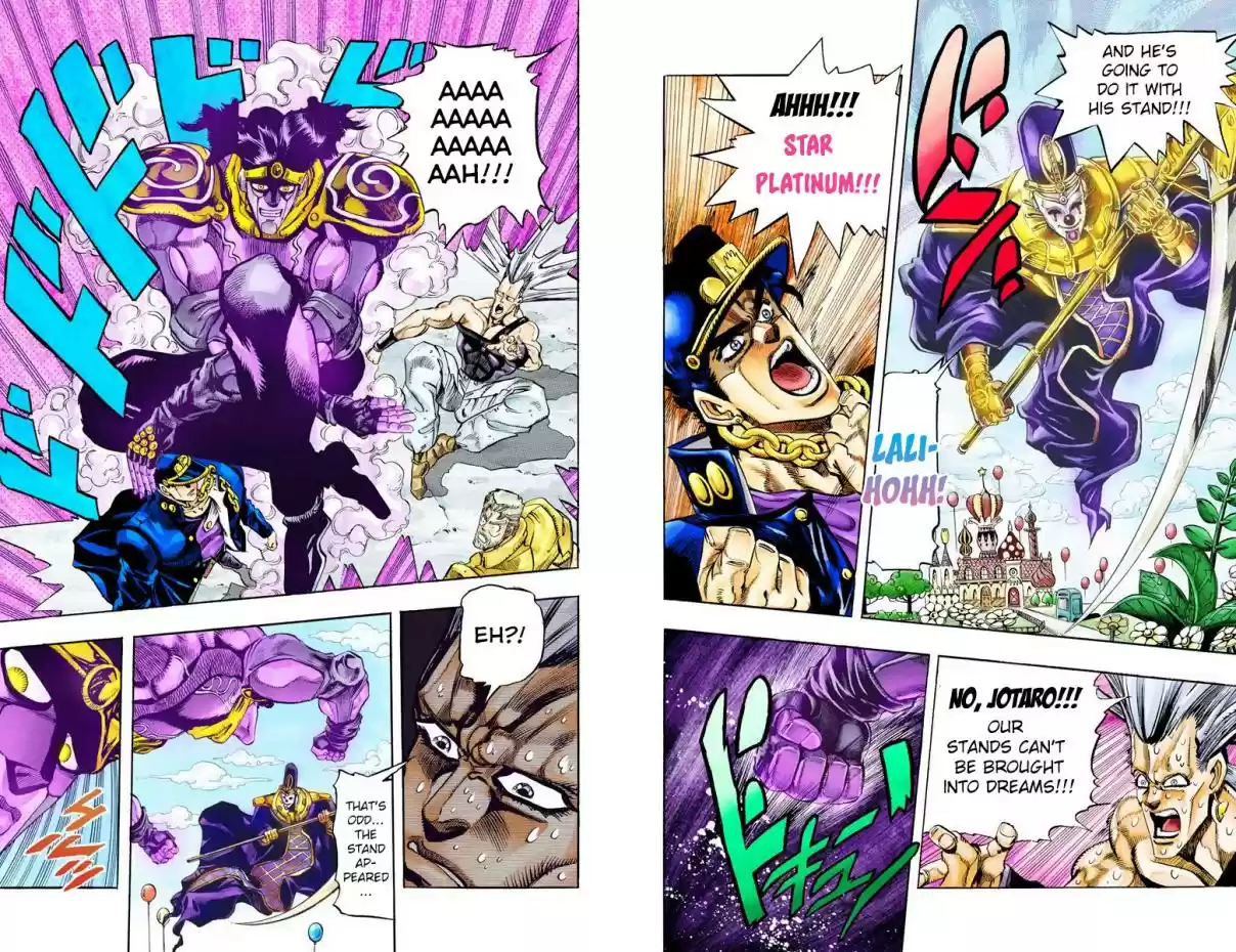 JoJo's Bizarre Adventure Part 3 Stardust Crusaders Vol. 7 Ch. 59 Death 13 Part 5 (Official Color Scans)