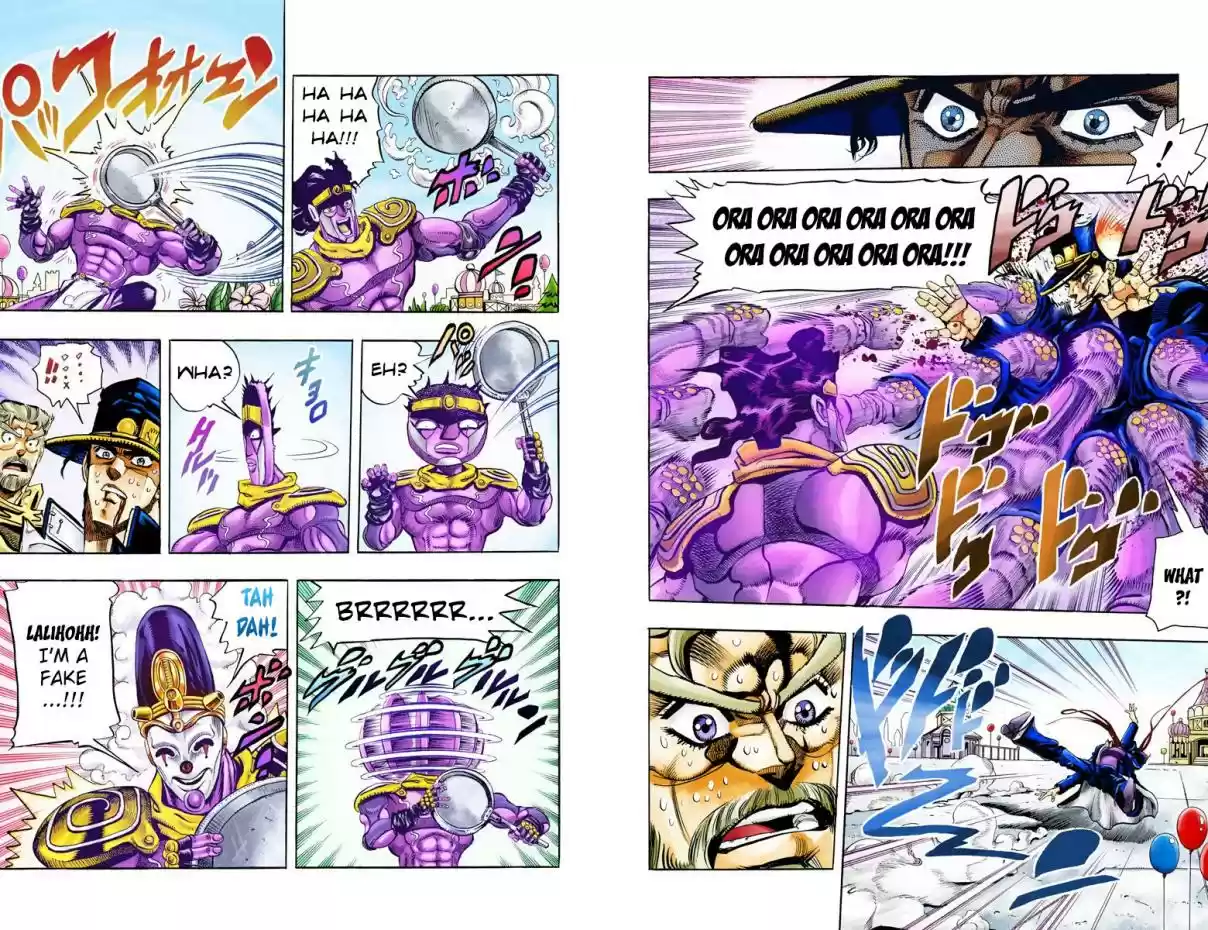 JoJo's Bizarre Adventure Part 3 Stardust Crusaders Vol. 7 Ch. 59 Death 13 Part 5 (Official Color Scans)