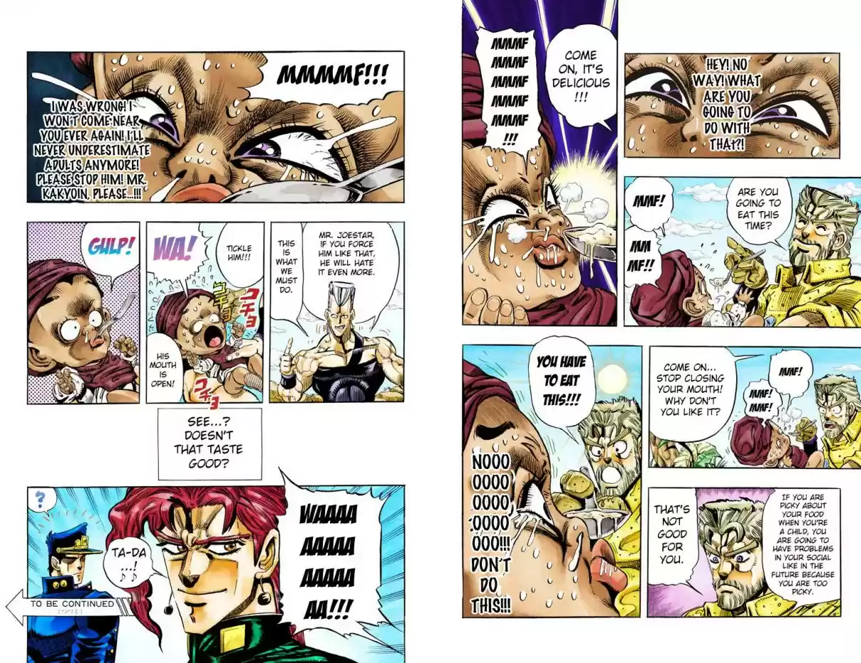 JoJo's Bizarre Adventure Part 3 Stardust Crusaders Vol. 7 Ch. 60 Death 13 Part 6 (Official Color Scans)