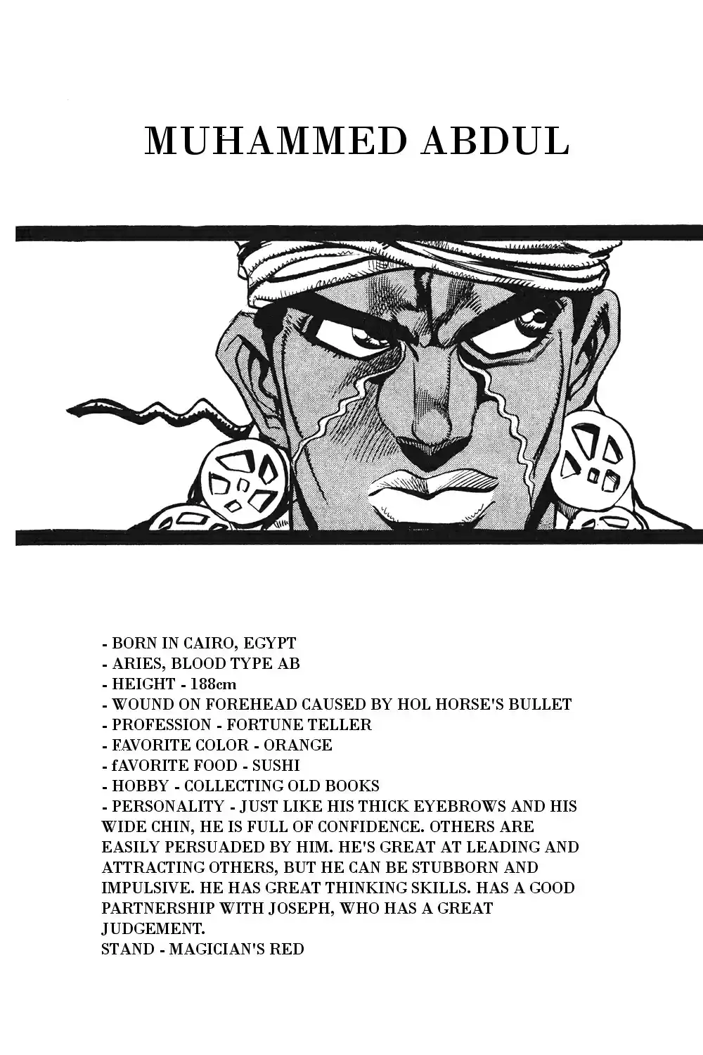 JoJo's Bizarre Adventure Part 3 Stardust Crusaders Vol. 8 Ch. 69
