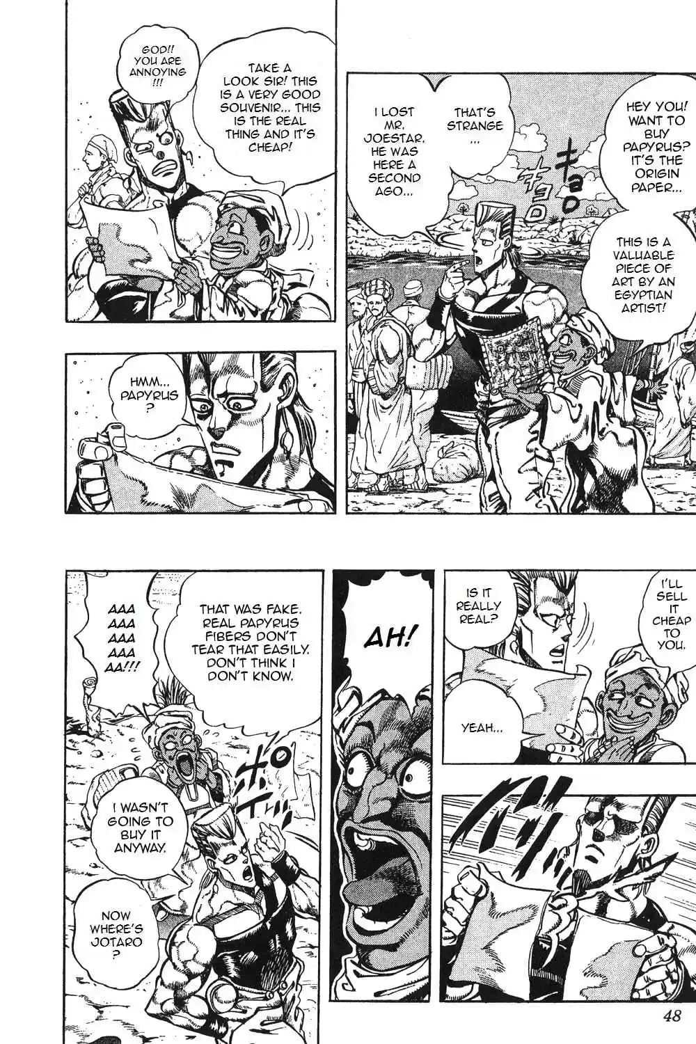 JoJo's Bizarre Adventure Part 3 Stardust Crusaders Vol. 9 Ch. 81