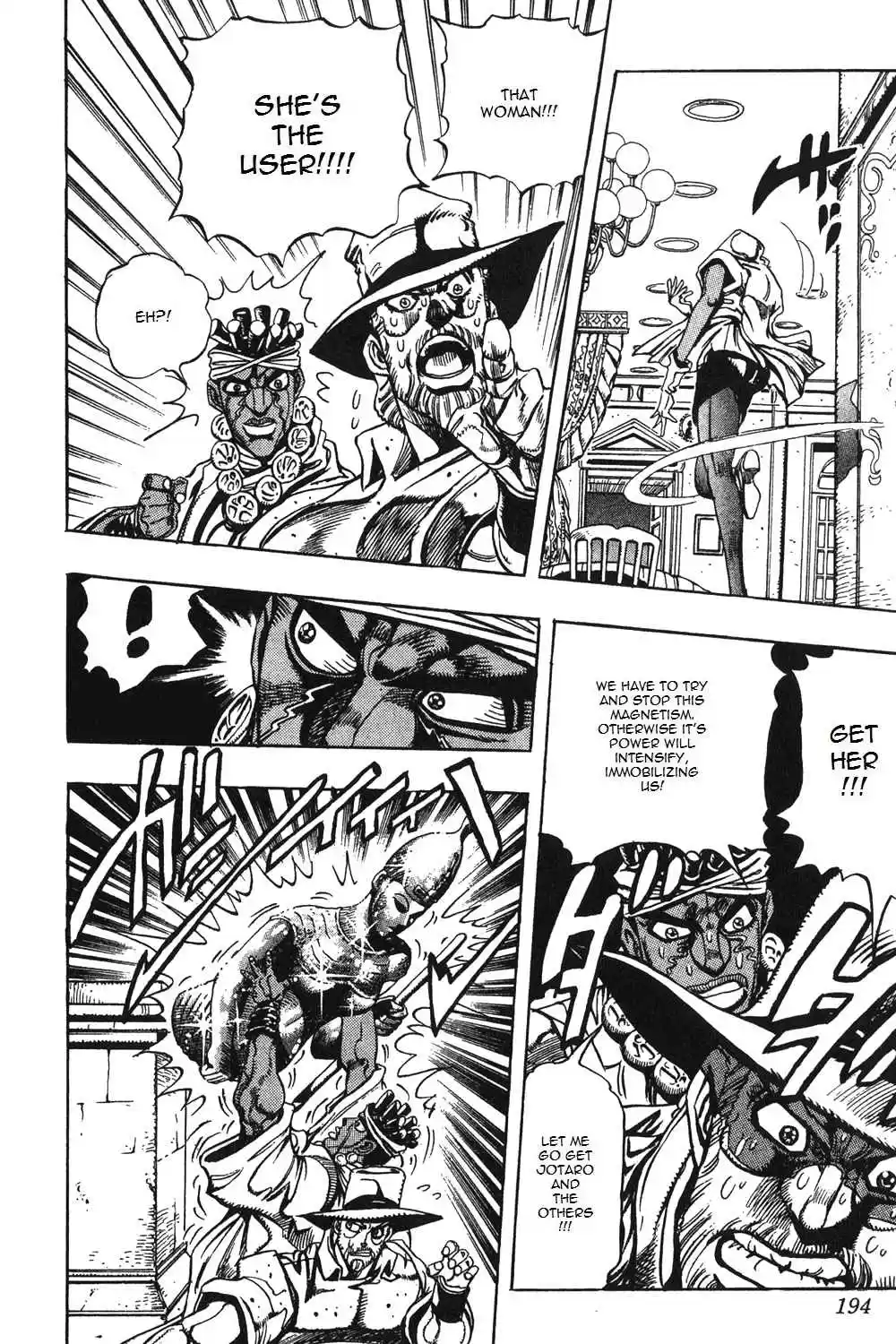 JoJo's Bizarre Adventure Part 3 Stardust Crusaders Vol. 9 Ch. 87