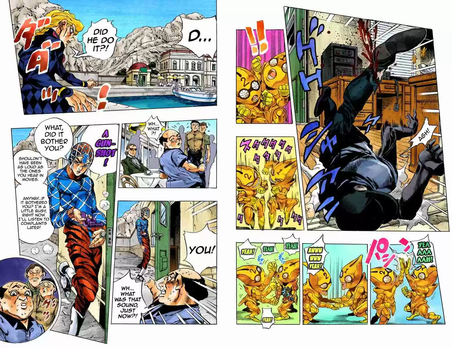 JoJo's Bizarre Adventure Part 5: Vento Aureo Vol.50 Ch.464