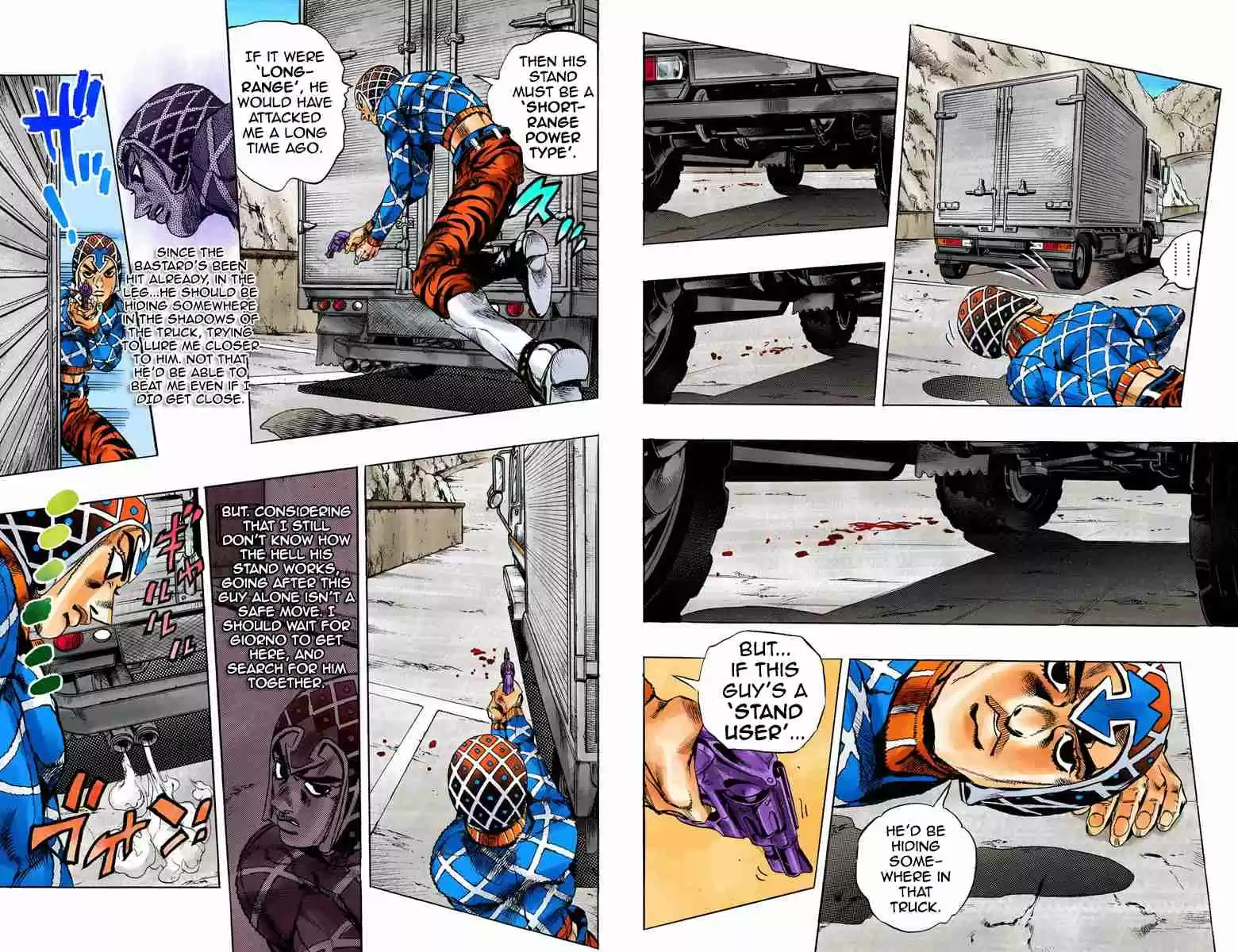 JoJo's Bizarre Adventure Part 5: Vento Aureo Vol.50 Ch.464