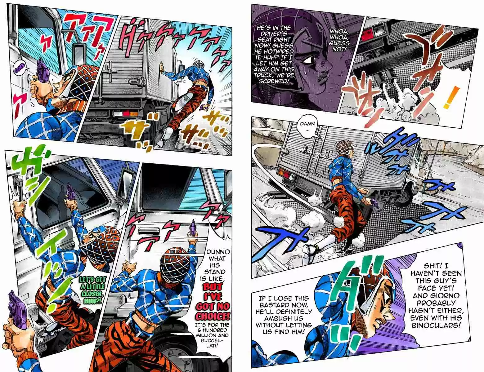 JoJo's Bizarre Adventure Part 5: Vento Aureo Vol.50 Ch.464