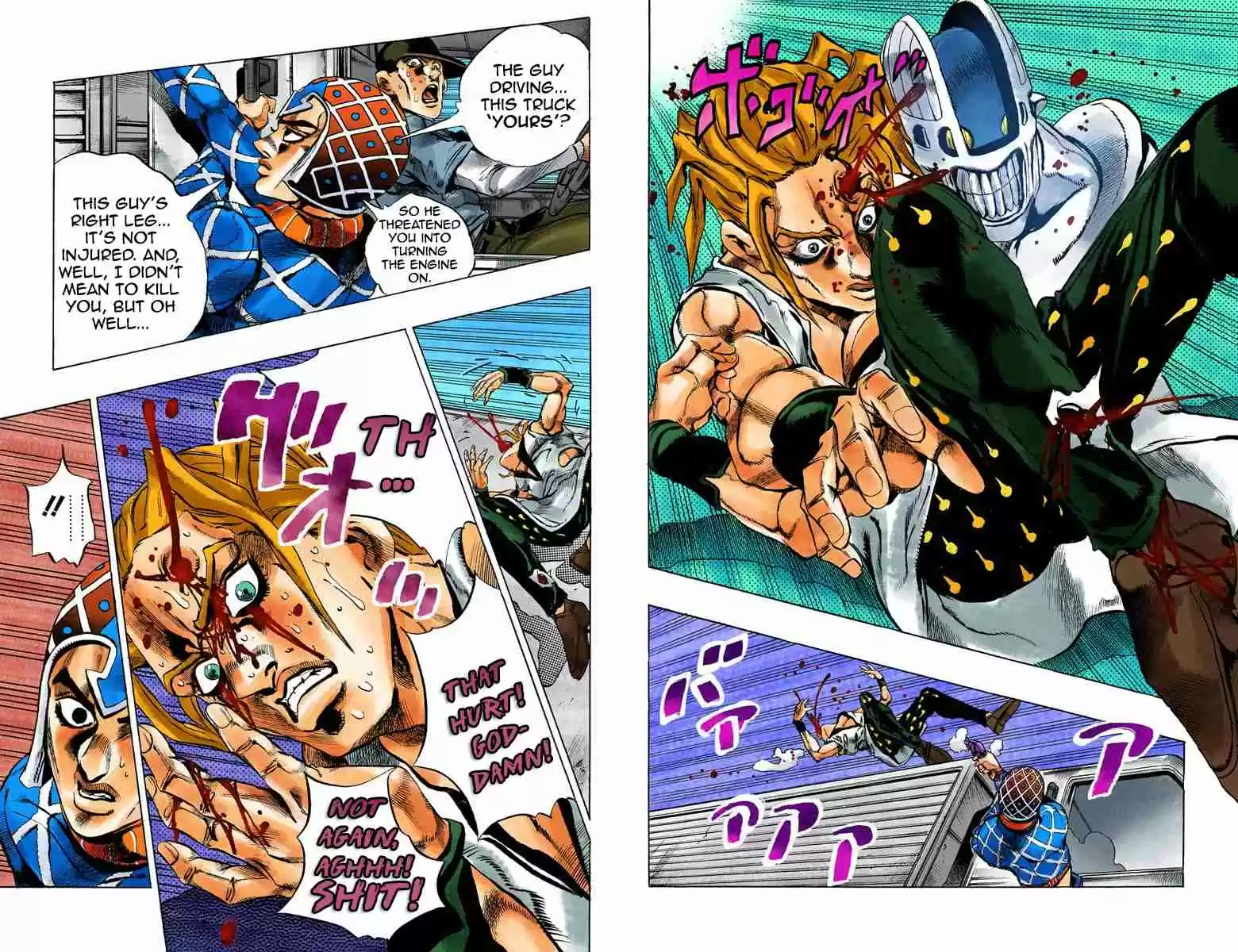 JoJo's Bizarre Adventure Part 5: Vento Aureo Vol.50 Ch.464