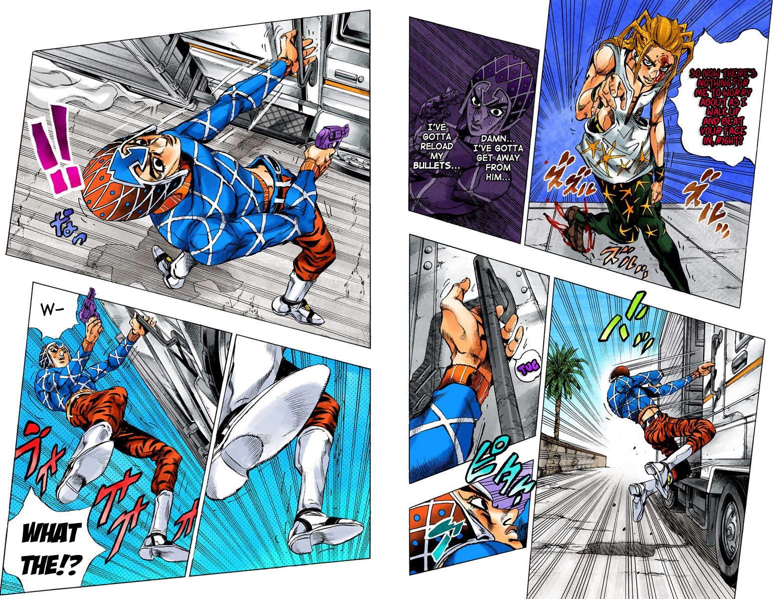 JoJo's Bizarre Adventure Part 5: Vento Aureo Vol.50 Ch.465