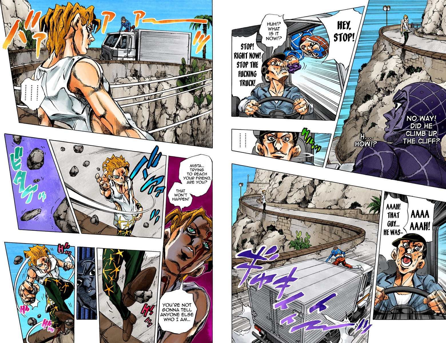JoJo's Bizarre Adventure Part 5: Vento Aureo Vol.50 Ch.466