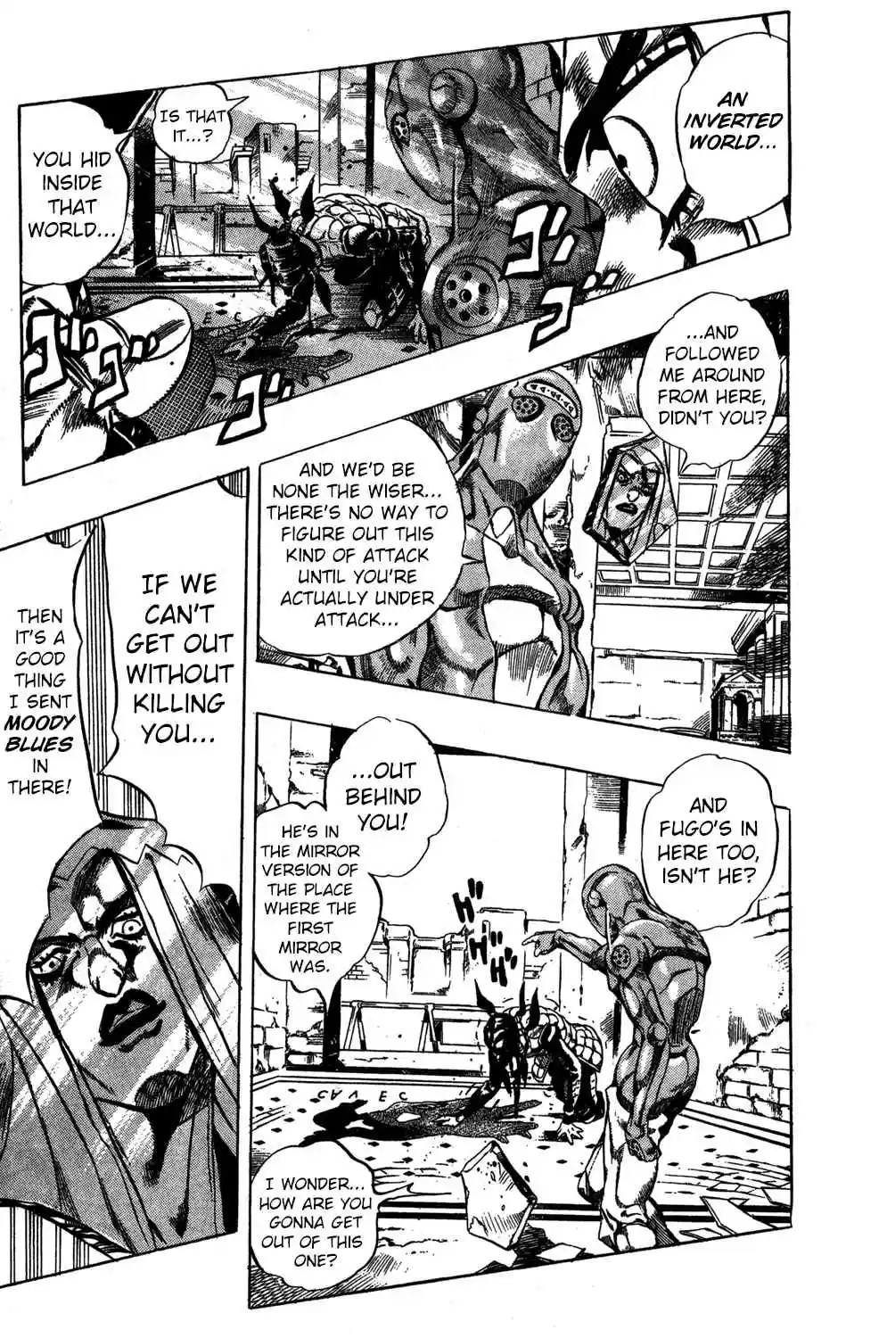 JoJo's Bizarre Adventure Part 5: Vento Aureo Vol.52 Ch.482