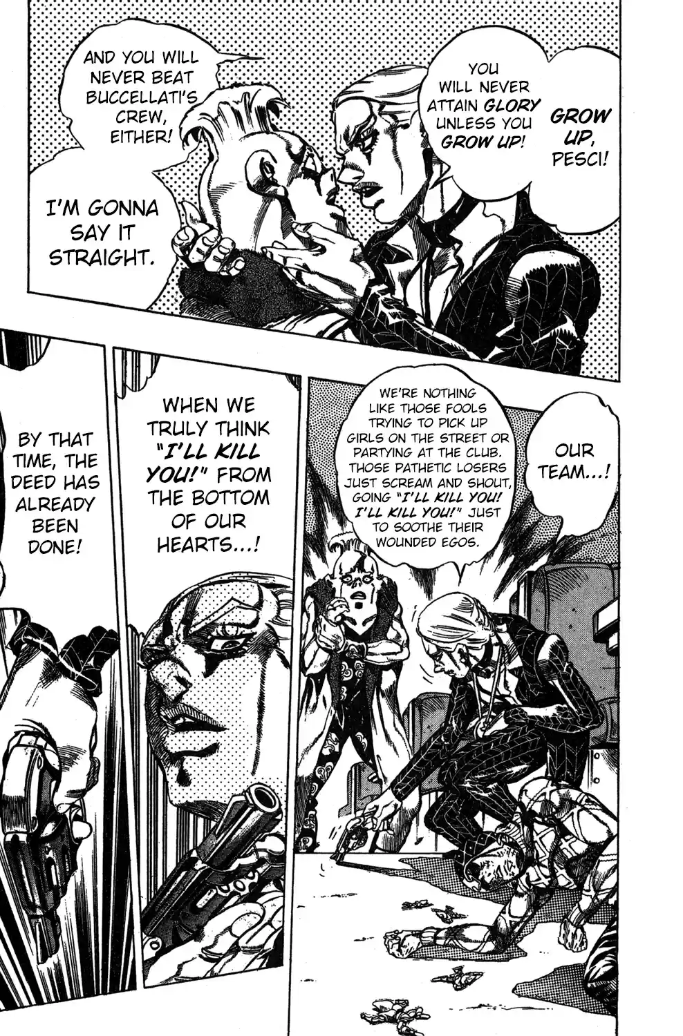 JoJo's Bizarre Adventure Part 5: Vento Aureo Vol.53 Ch.491