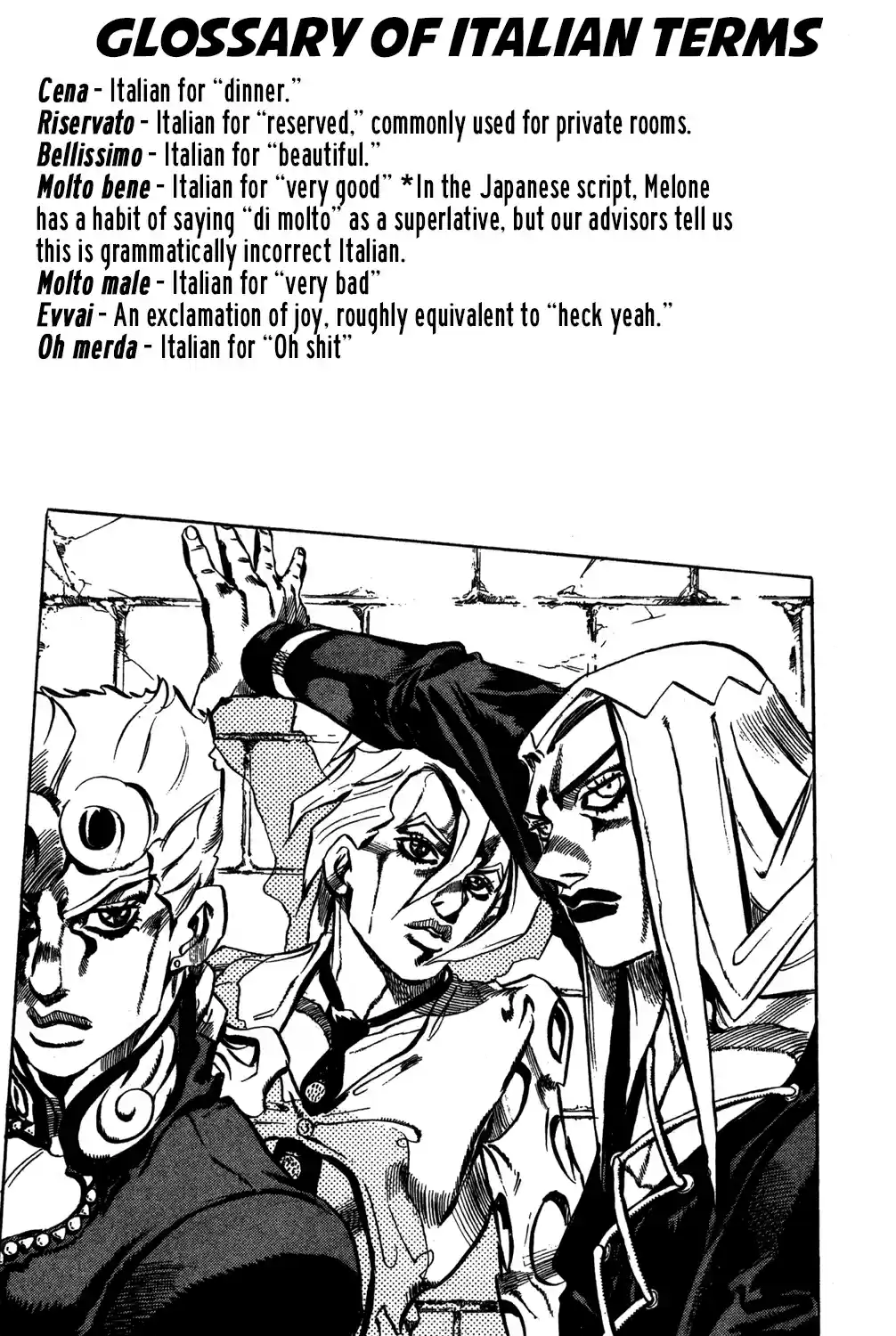 JoJo's Bizarre Adventure Part 5: Vento Aureo Vol.54 Ch.500
