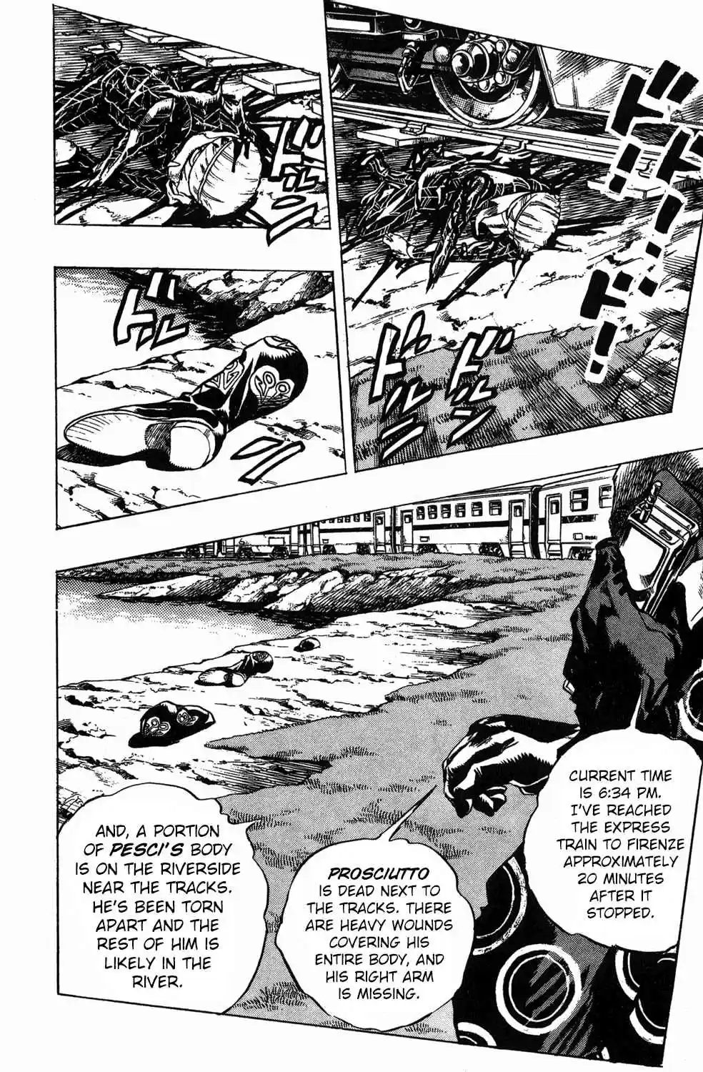 JoJo's Bizarre Adventure Part 5: Vento Aureo Vol.54 Ch.500