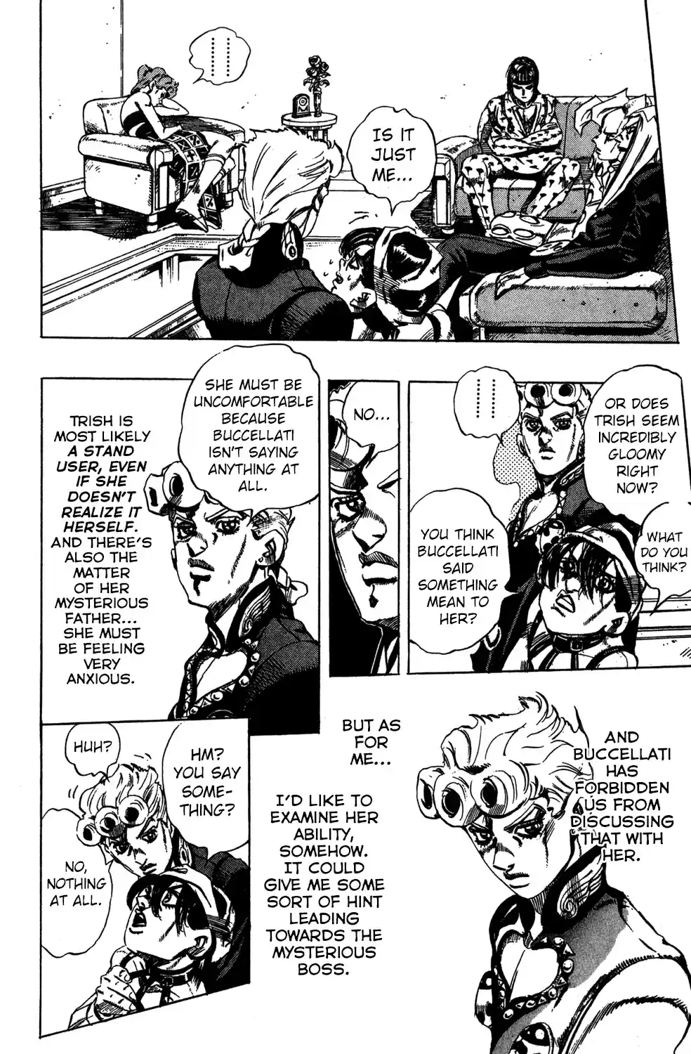 JoJo's Bizarre Adventure Part 5: Vento Aureo Vol.54 Ch.500