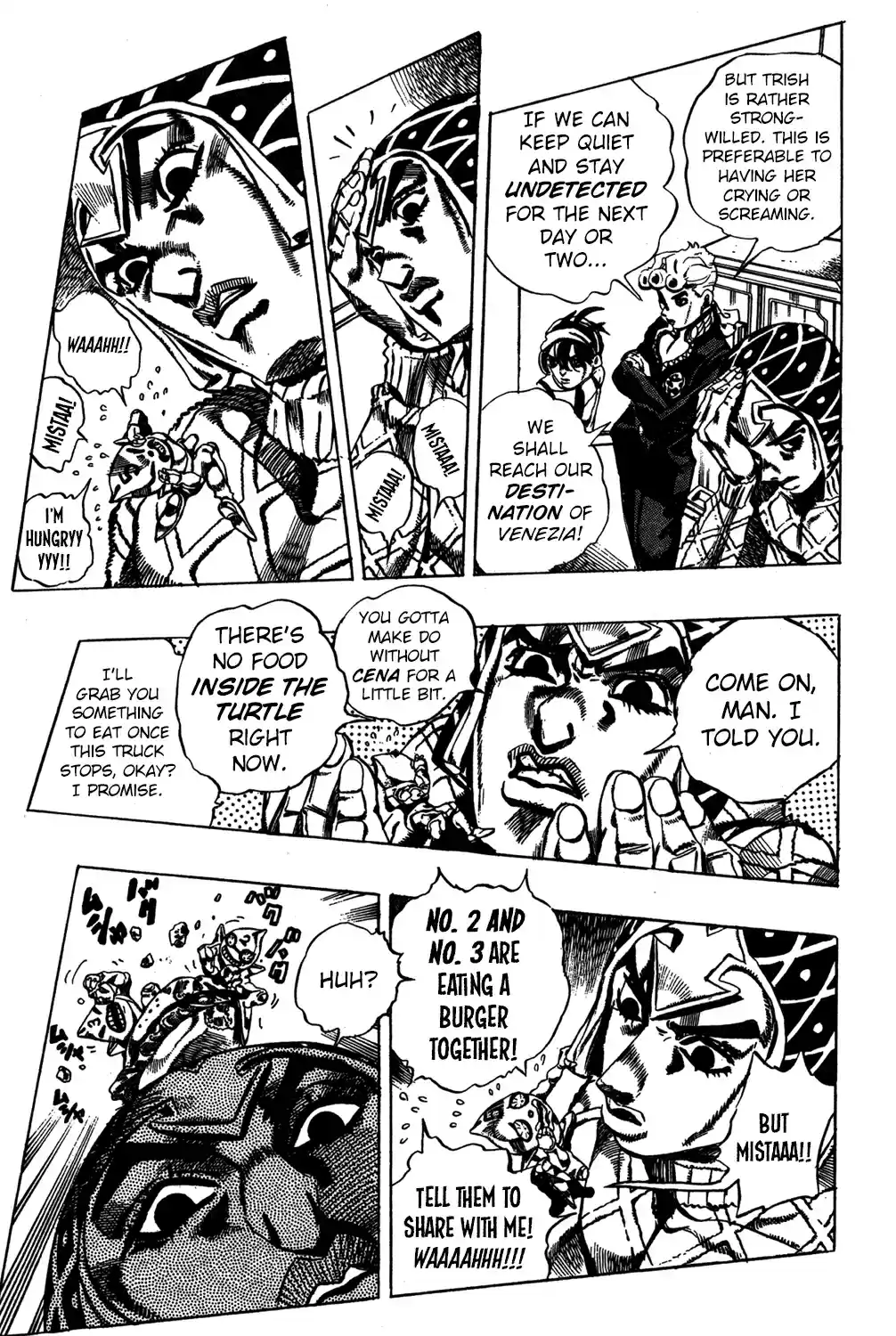 JoJo's Bizarre Adventure Part 5: Vento Aureo Vol.54 Ch.500
