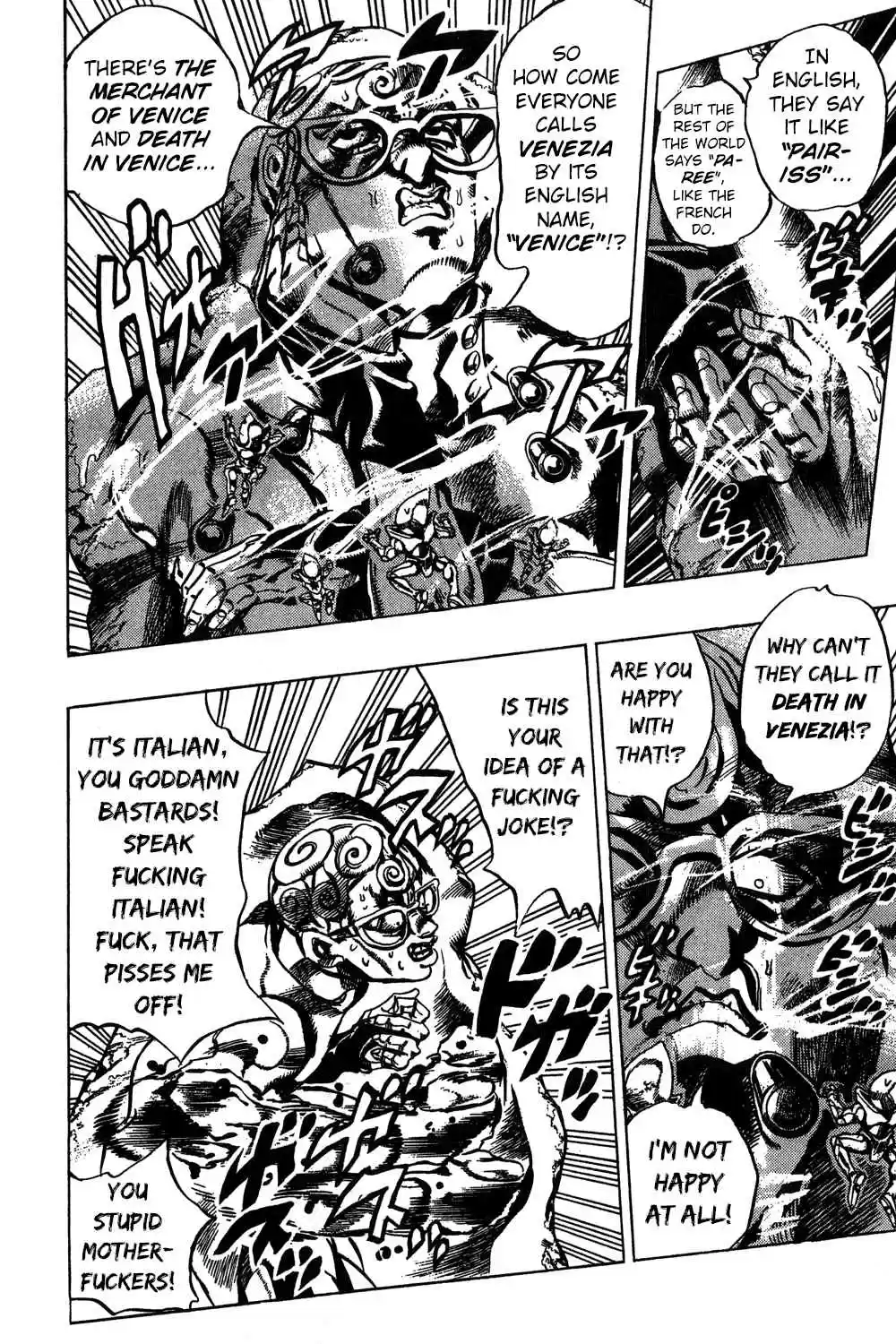 JoJo's Bizarre Adventure Part 5: Vento Aureo Vol.55 Ch.509