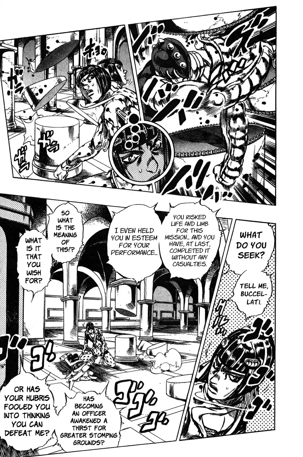 JoJo's Bizarre Adventure Part 5: Vento Aureo Vol.56 Ch.518