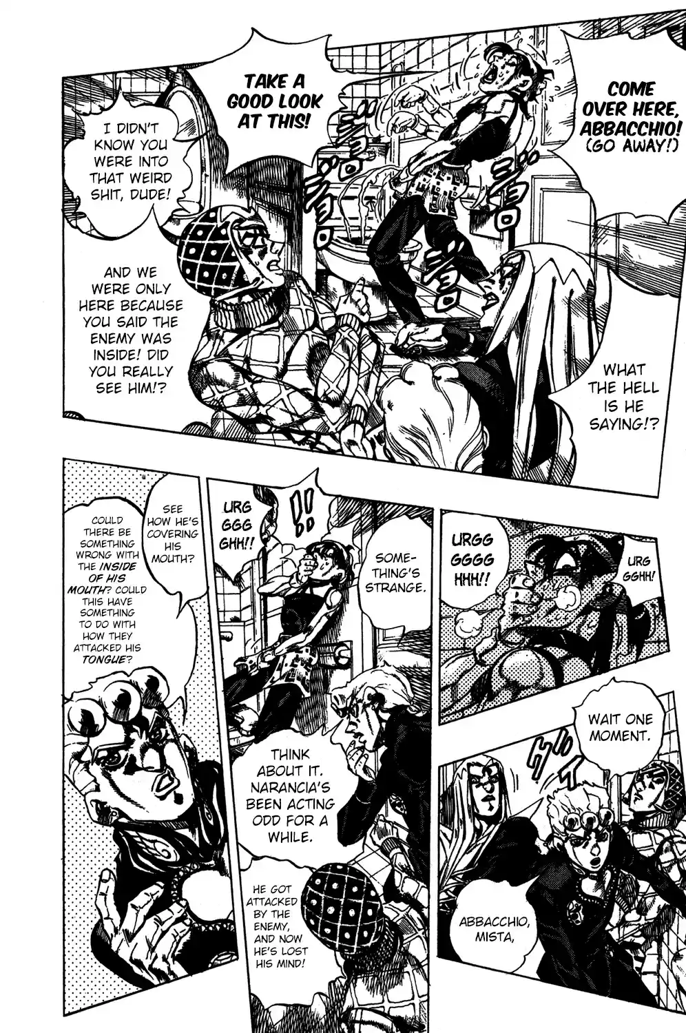 JoJo's Bizarre Adventure Part 5: Vento Aureo Vol.57 Ch.527