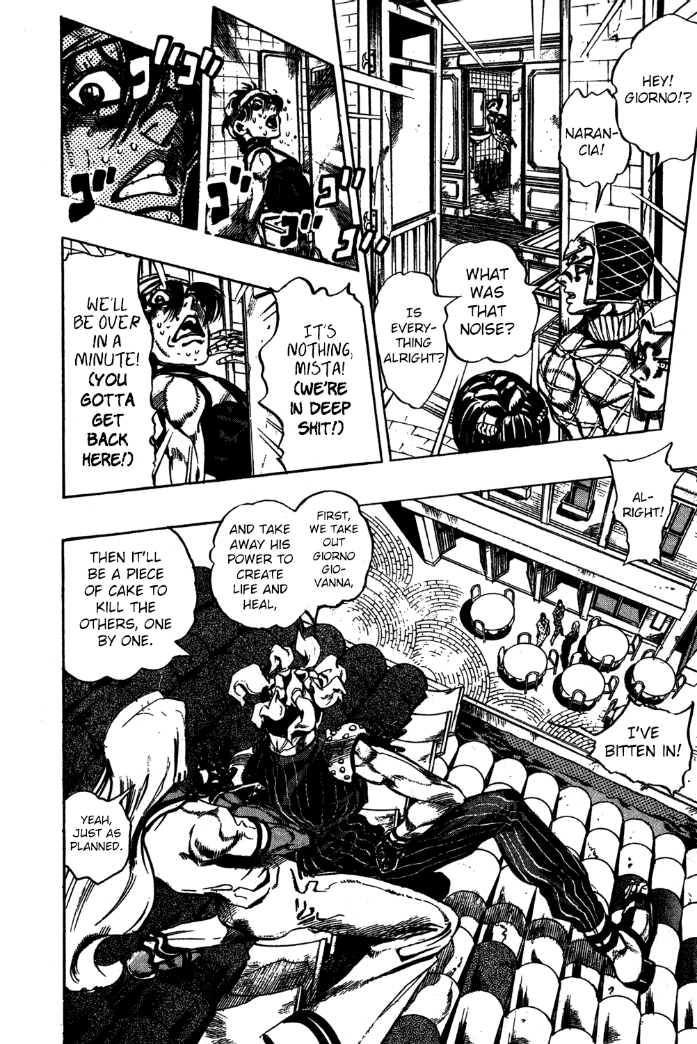 JoJo's Bizarre Adventure Part 5: Vento Aureo Vol.57 Ch.528