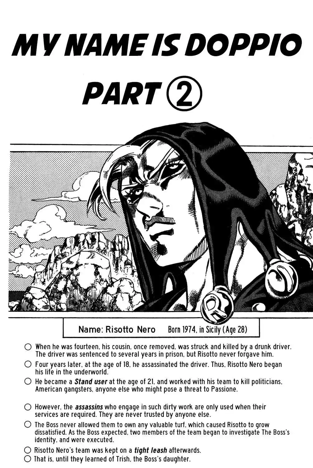 JoJo's Bizarre Adventure Part 5: Vento Aureo Vol.58 Ch.543