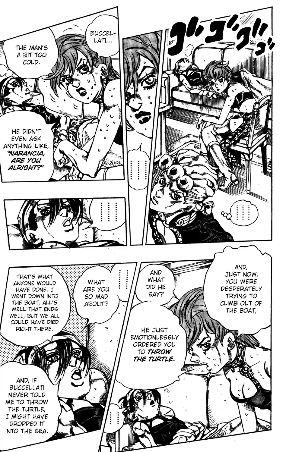 JoJo's Bizarre Adventure Part 5: Vento Aureo Vol.60 Ch.554