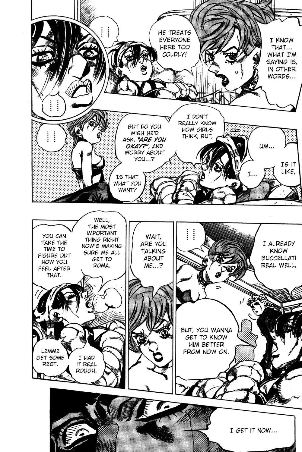 JoJo's Bizarre Adventure Part 5: Vento Aureo Vol.60 Ch.554