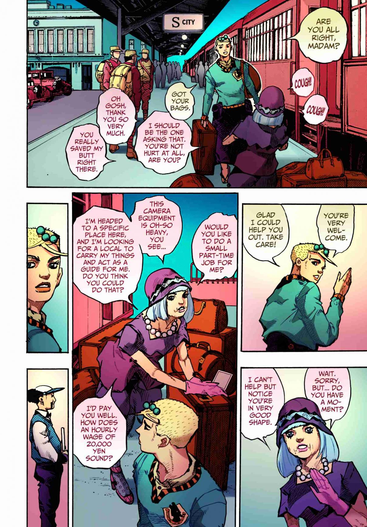 JoJo's Bizarre Adventure Part 8 - JoJolion (Fan-Coloured) 109