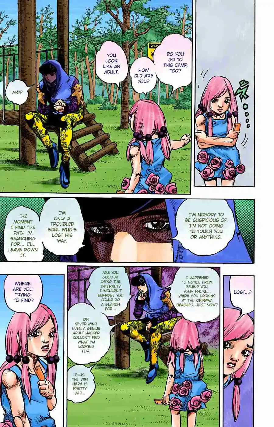JoJo's Bizarre Adventure Part 8 - JoJolion (Official Colored) 102