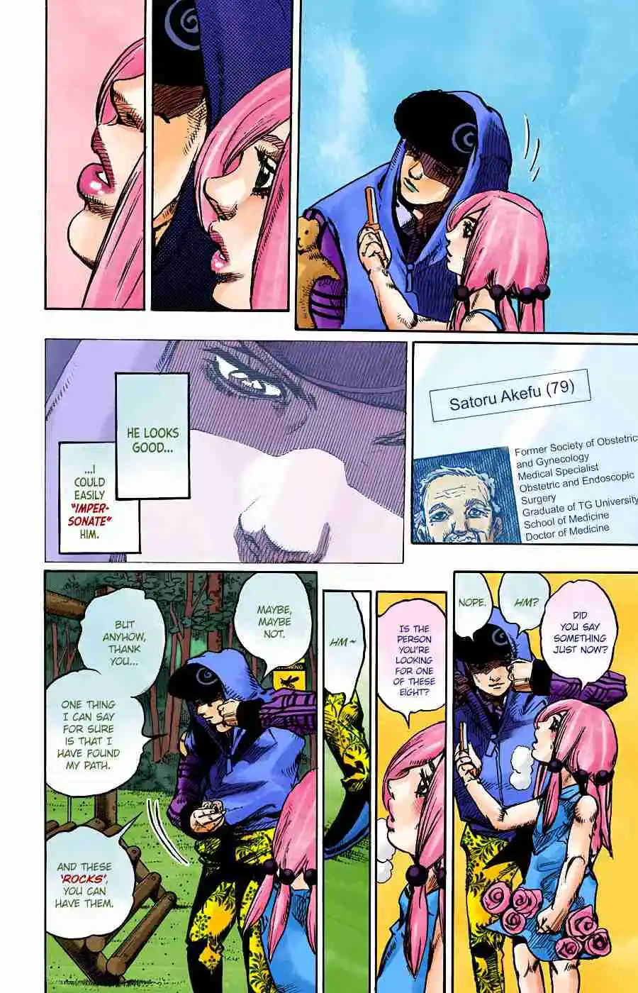 JoJo's Bizarre Adventure Part 8 - JoJolion (Official Colored) 102