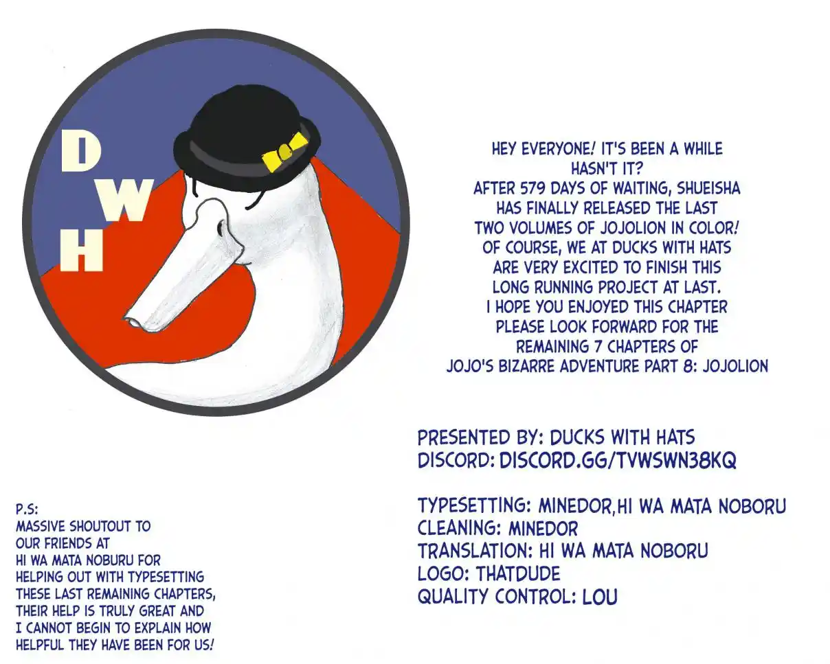 JoJo's Bizarre Adventure Part 8 - JoJolion (Official Colored) 103