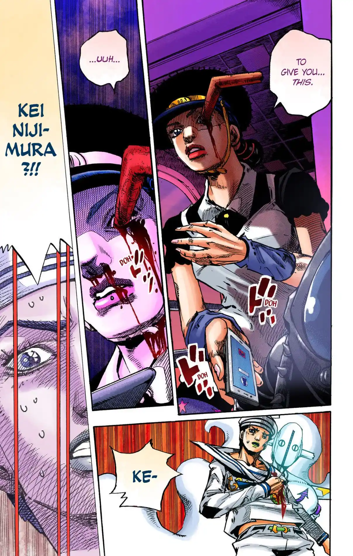 JoJo's Bizarre Adventure Part 8 - JoJolion (Official Colored) 104