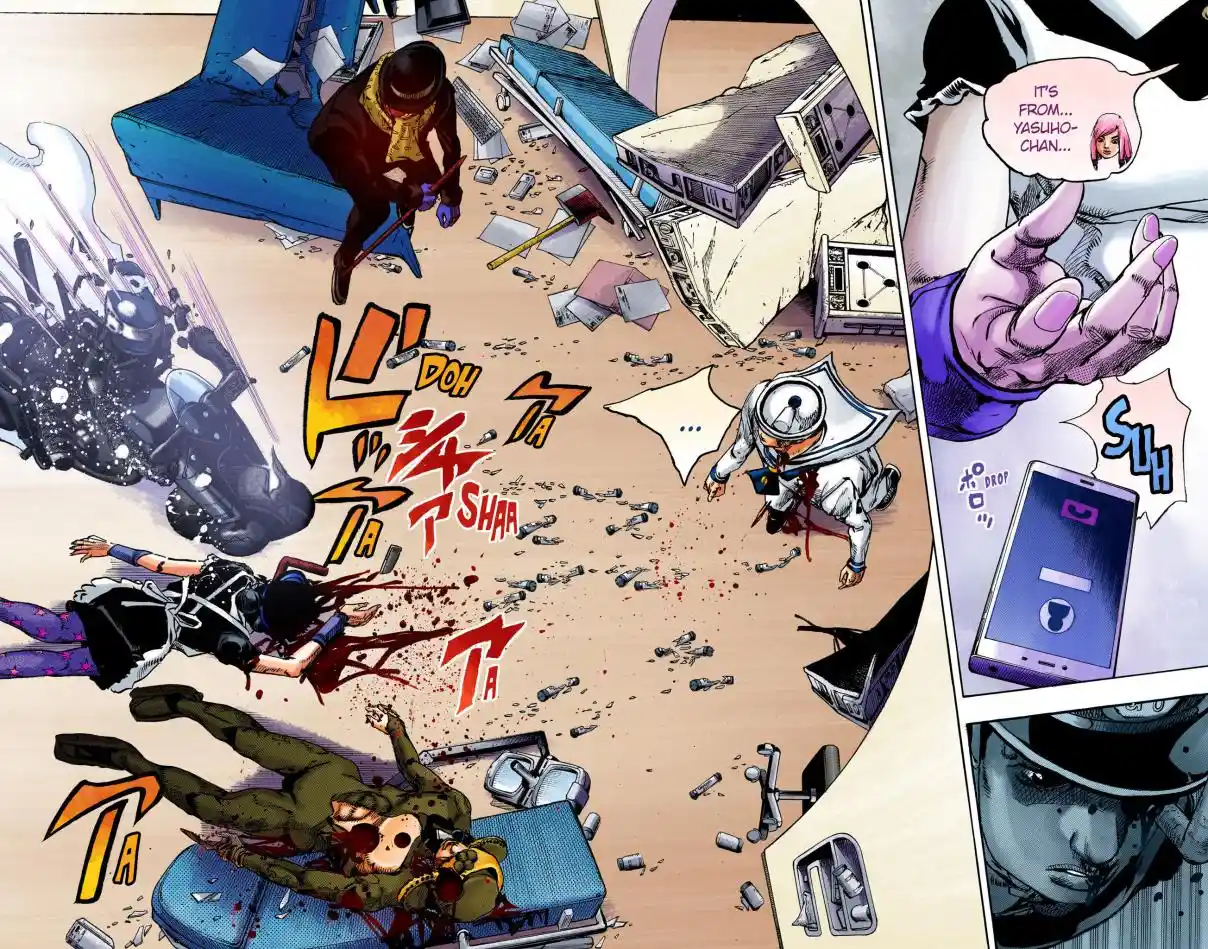 JoJo's Bizarre Adventure Part 8 - JoJolion (Official Colored) 104