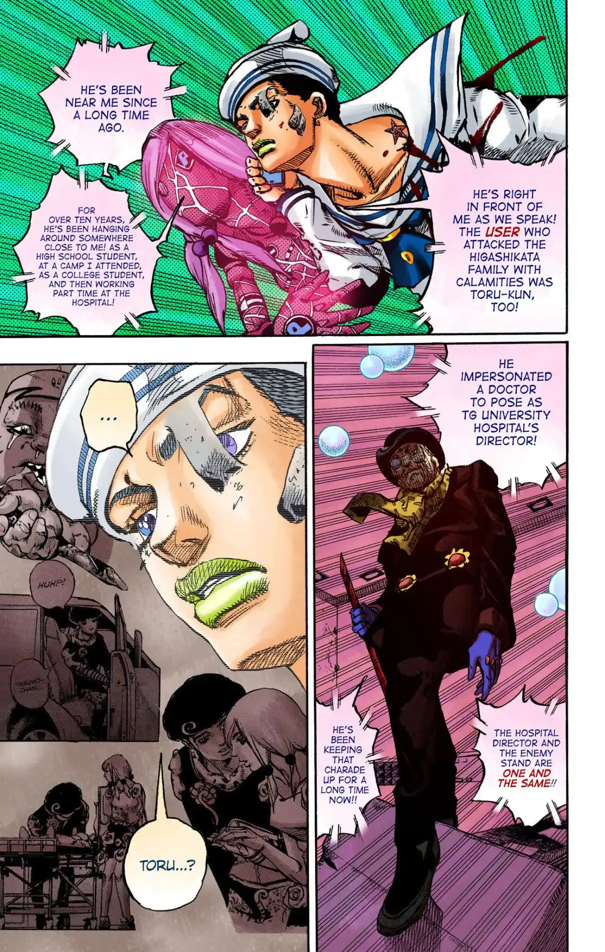 JoJo's Bizarre Adventure Part 8 - JoJolion (Official Colored) 104