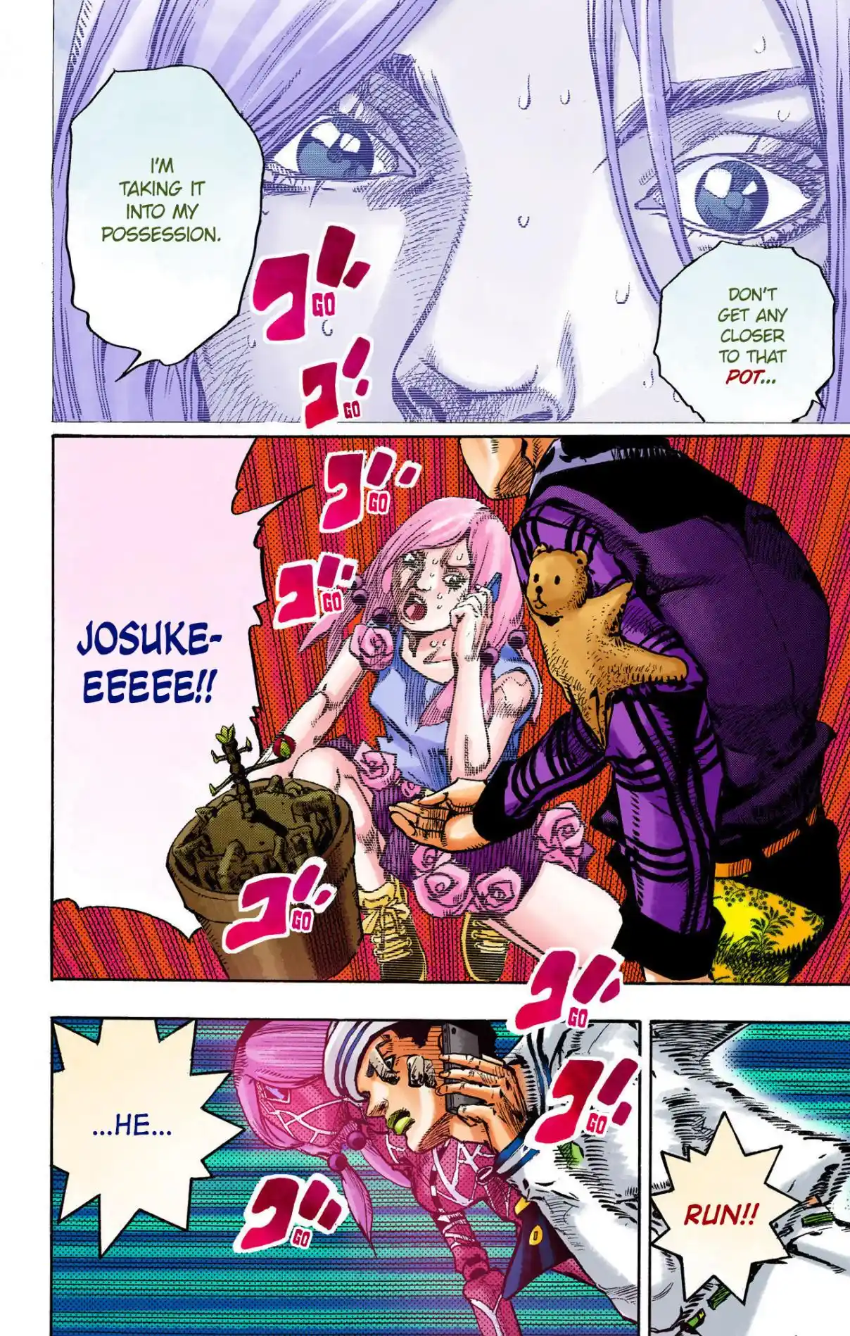 JoJo's Bizarre Adventure Part 8 - JoJolion (Official Colored) 104