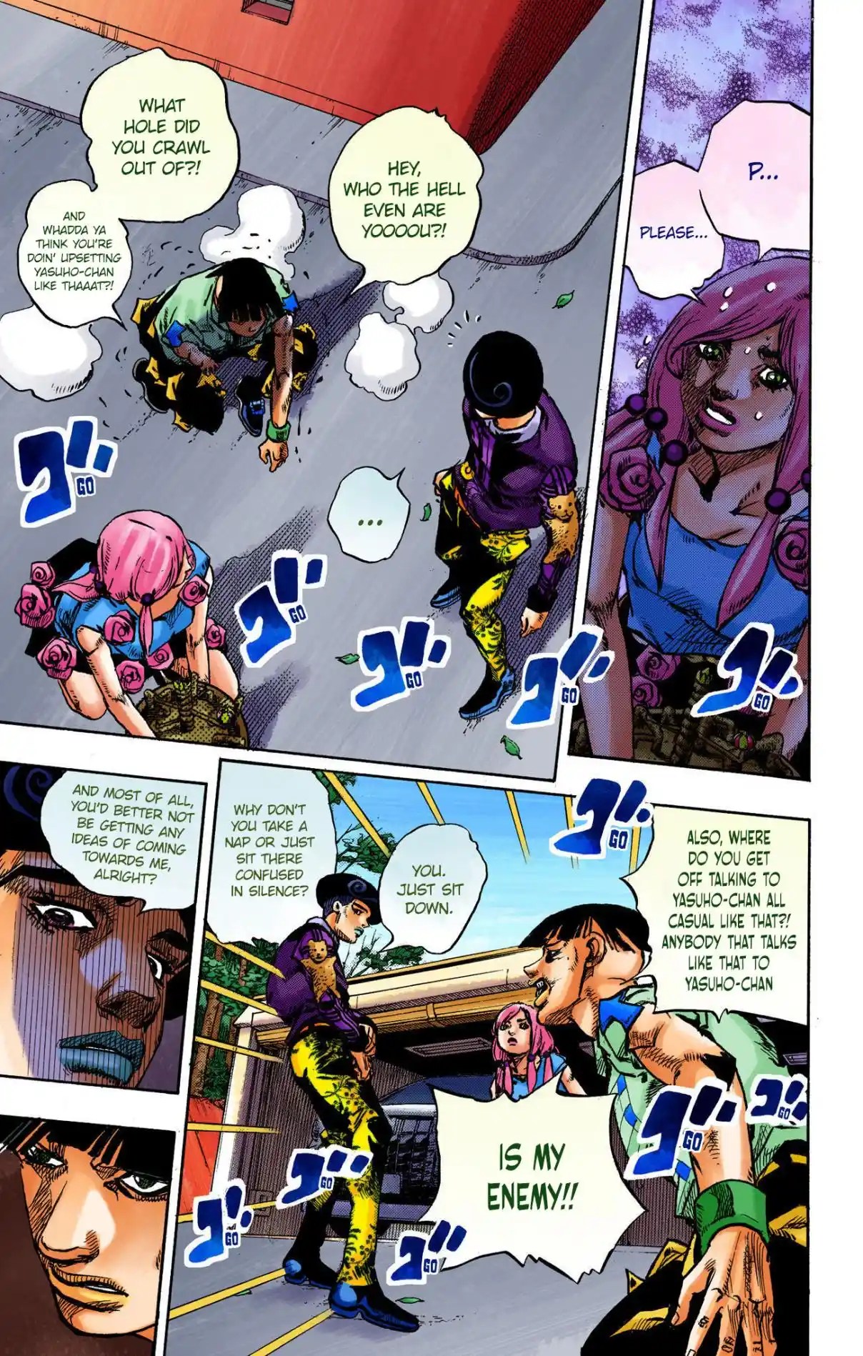 JoJo's Bizarre Adventure Part 8 - JoJolion (Official Colored) 104
