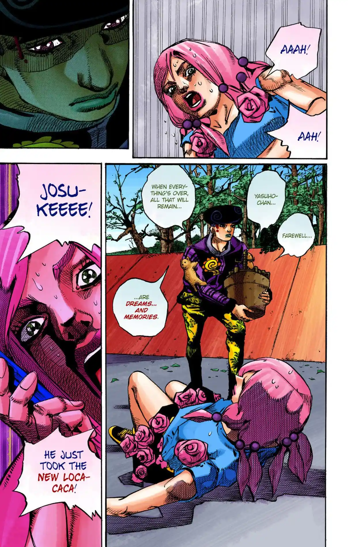 JoJo's Bizarre Adventure Part 8 - JoJolion (Official Colored) 104