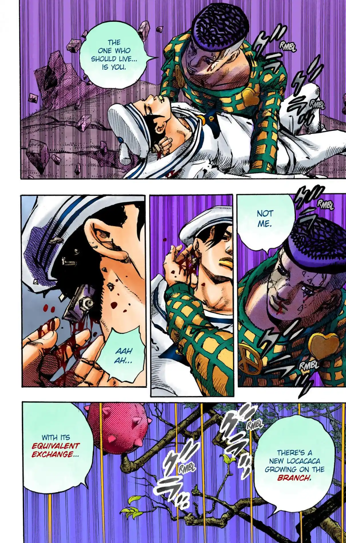 JoJo's Bizarre Adventure Part 8 - JoJolion (Official Colored) 105