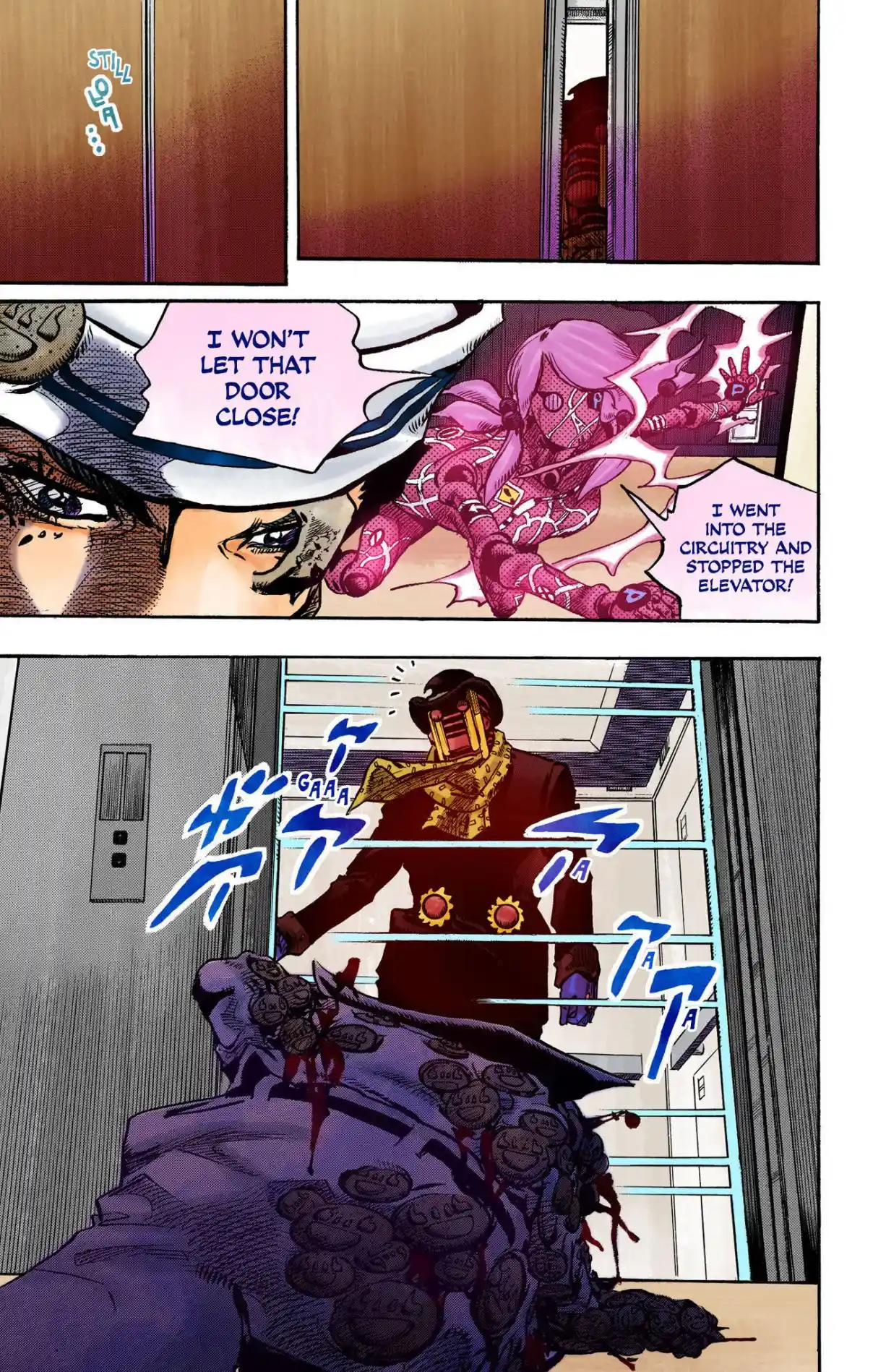 JoJo's Bizarre Adventure Part 8 - JoJolion (Official Colored) 105