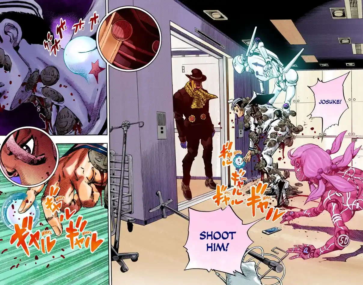 JoJo's Bizarre Adventure Part 8 - JoJolion (Official Colored) 105
