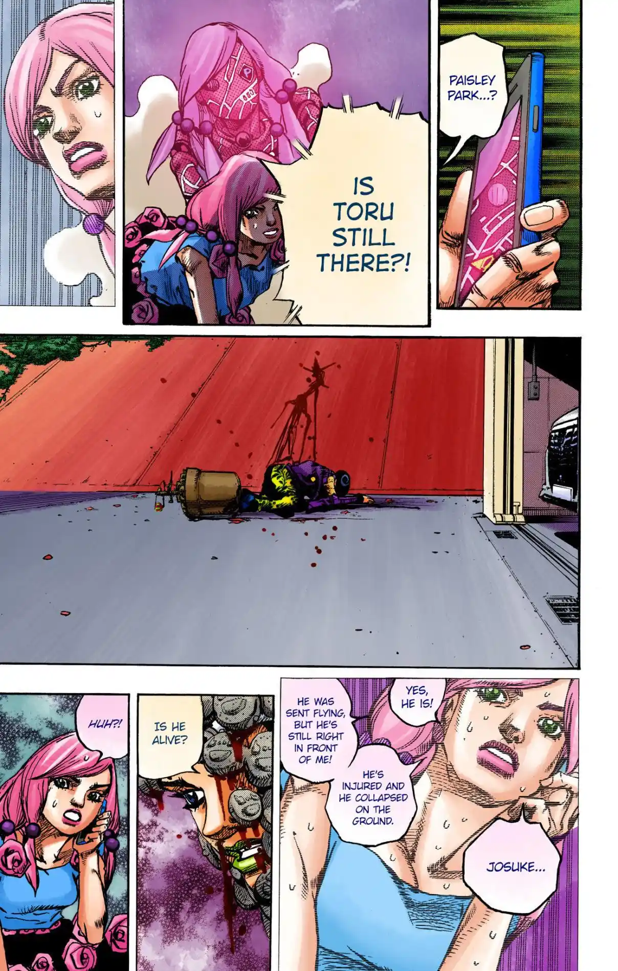 JoJo's Bizarre Adventure Part 8 - JoJolion (Official Colored) 106
