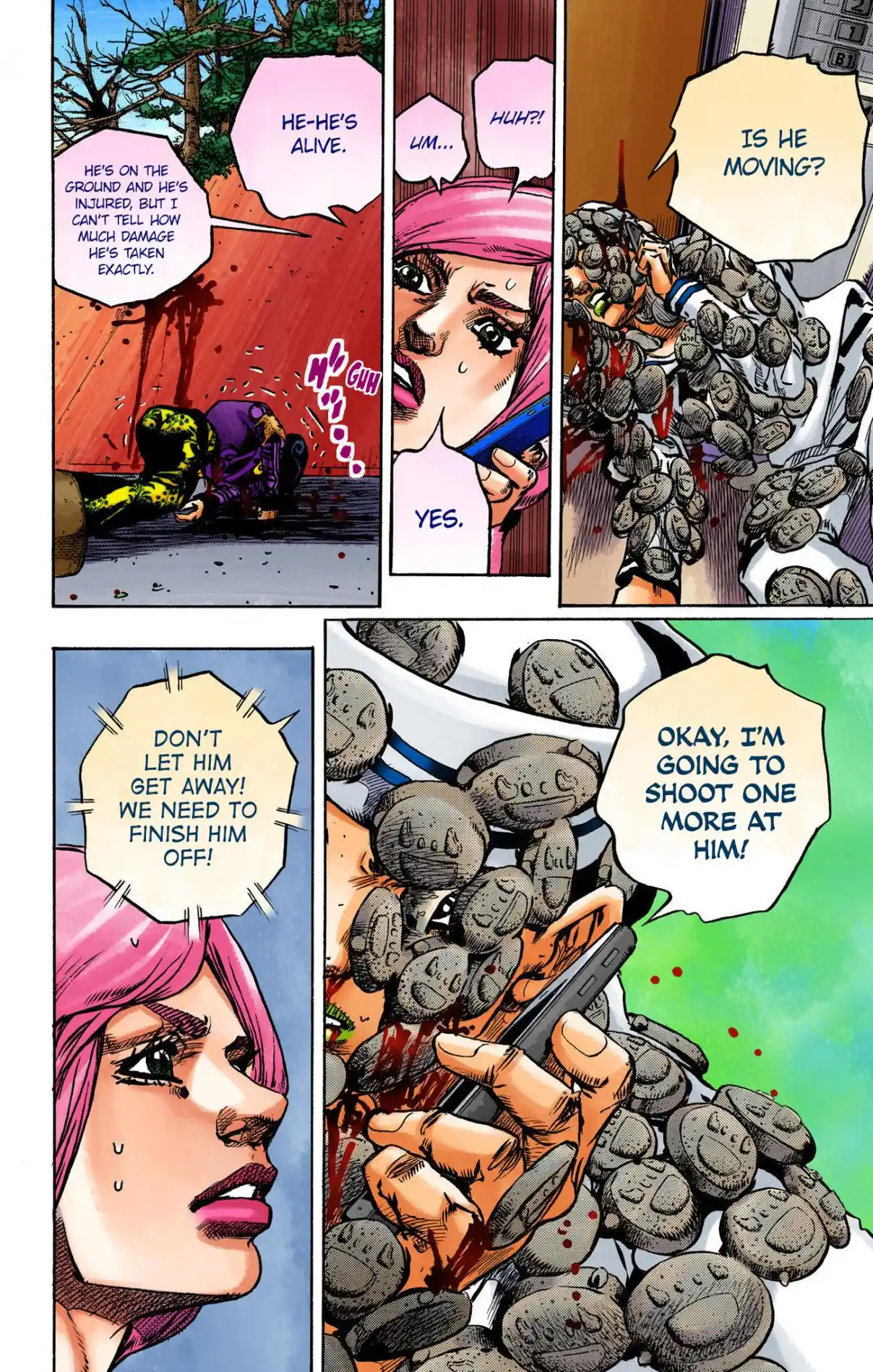 JoJo's Bizarre Adventure Part 8 - JoJolion (Official Colored) 106