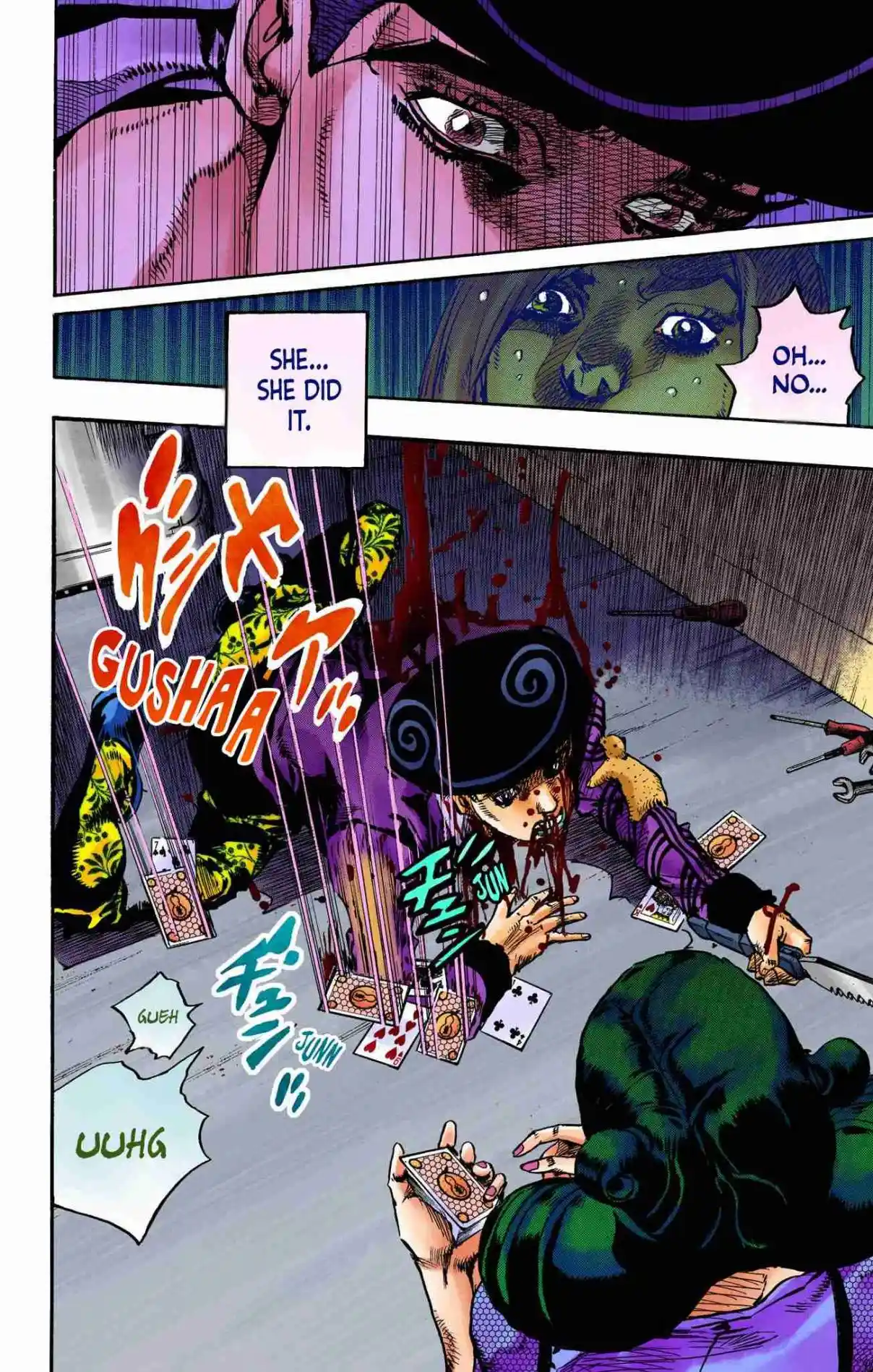 JoJo's Bizarre Adventure Part 8 - JoJolion (Official Colored) 107