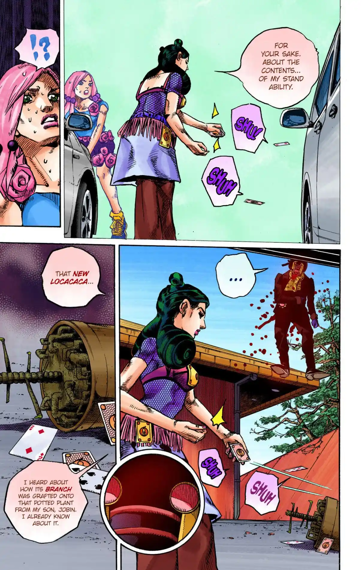 JoJo's Bizarre Adventure Part 8 - JoJolion (Official Colored) 107